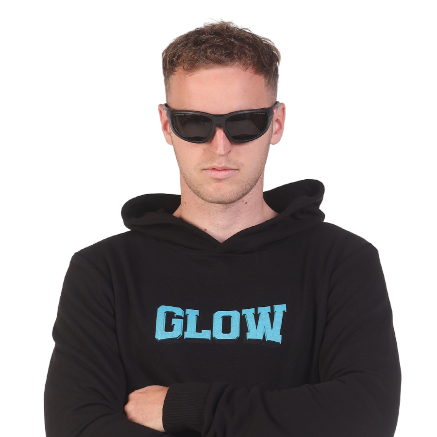 GLOW HOODIE BLACK
