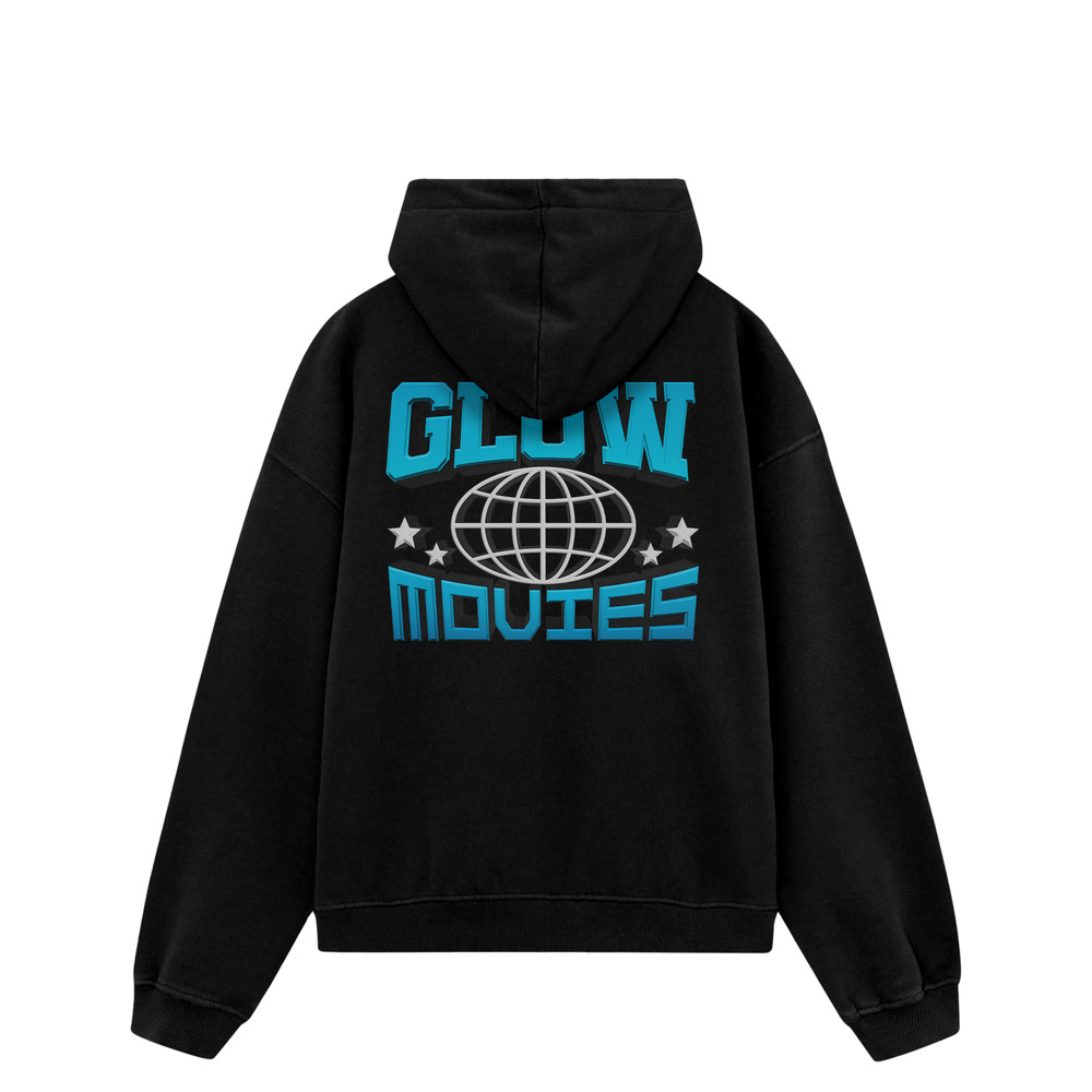 GLOW HOODIE BLACK