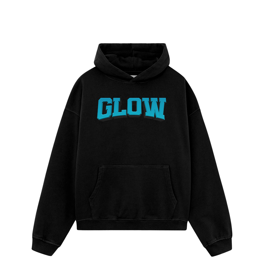 GLOW HOODIE BLACK