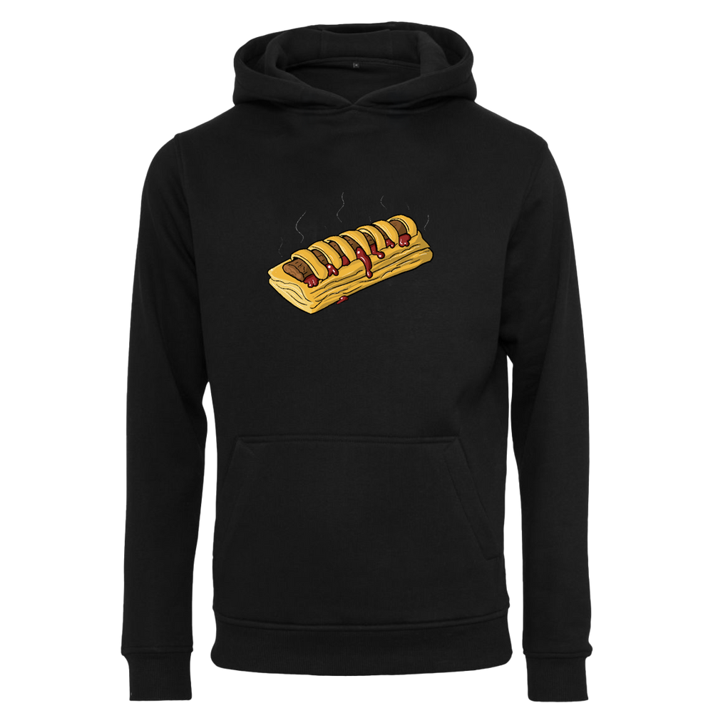 Frikandelbroodje Hoodie Black