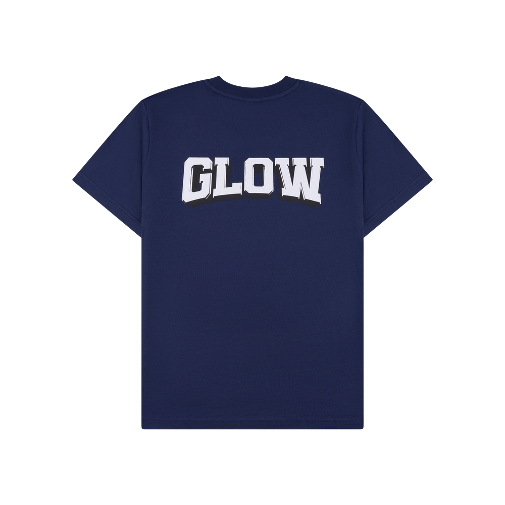 Glowmovies Shirt Blauw