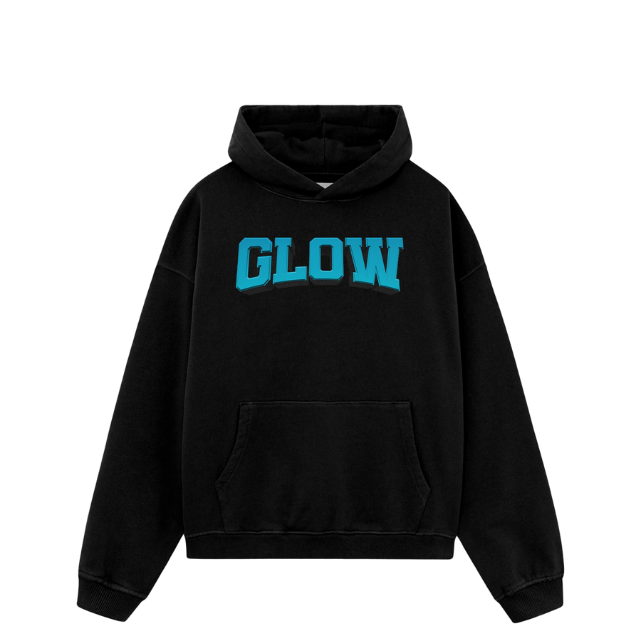 GLOW HOODIE BLACK