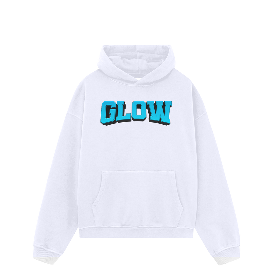 GLOW HOODIE WHITE